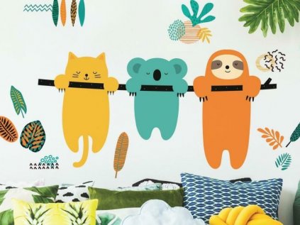 Wall Stickers JUNGLE with Animals