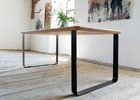 Industrial Furniture Made Of Solid Wood And Metal