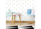 Cute patterns on the wall that will brighten up any children's room