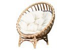 Wicker armchairs