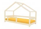Safe house bed with fixed barrier