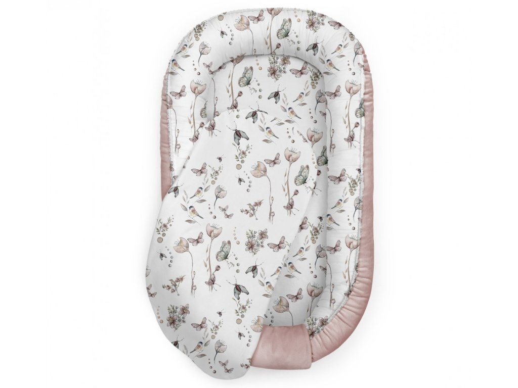 Nest with insert for baby to the crib NATURE