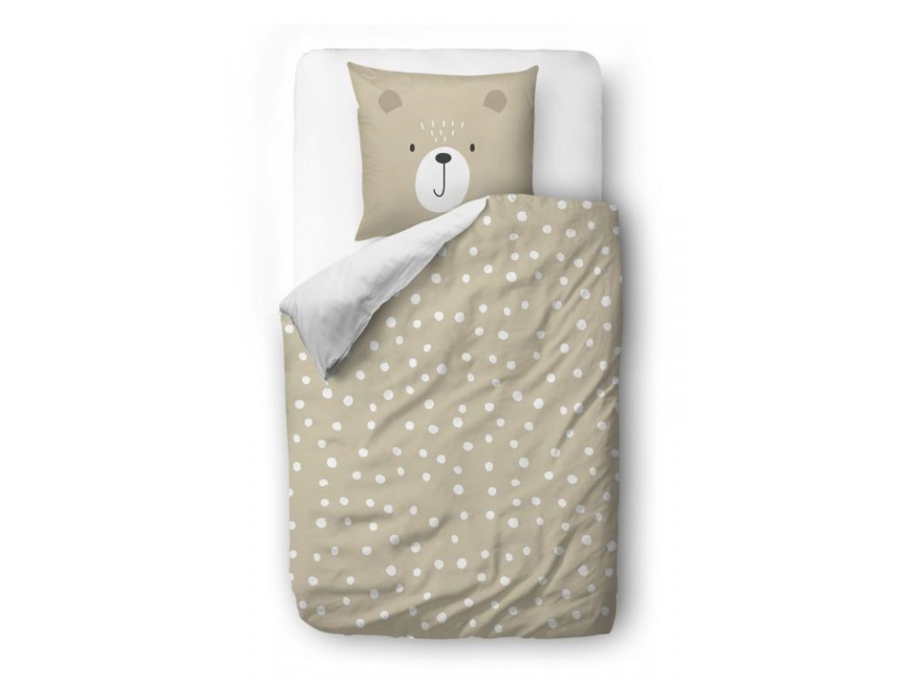 Cute children's bed linnen with animal motif TEDDY BEAR
