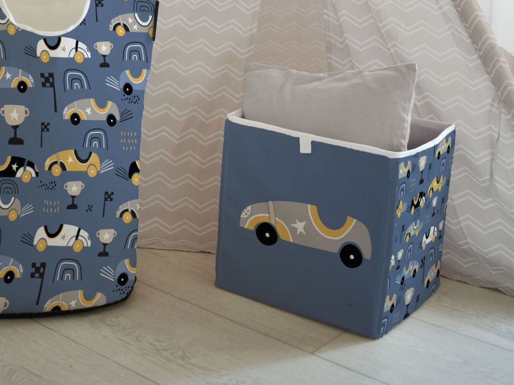 Wiper storage box CARS for children's room