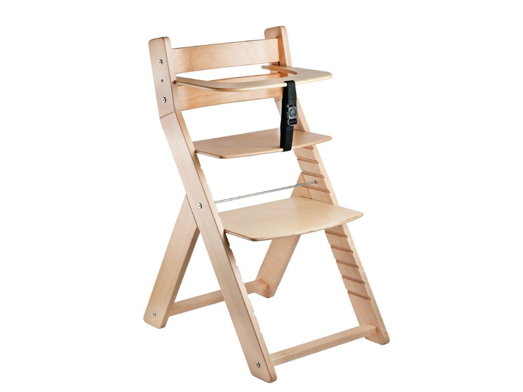 Growing dining chair also for babies LUCA natural
