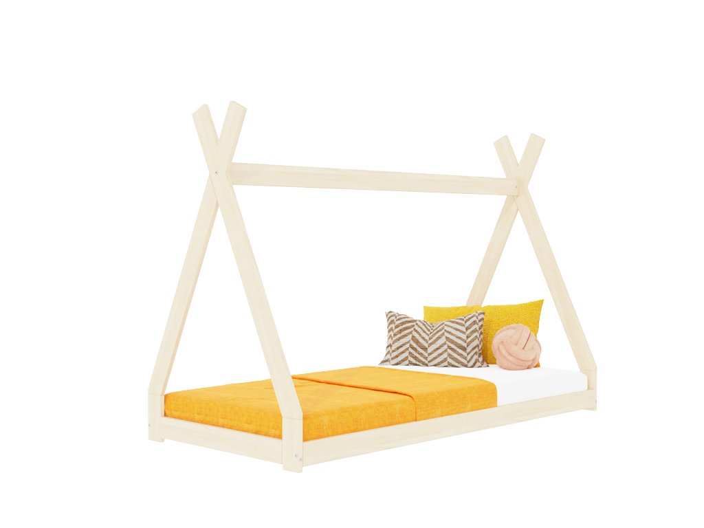 Children's house bed SIMPLY in the shape of teepee