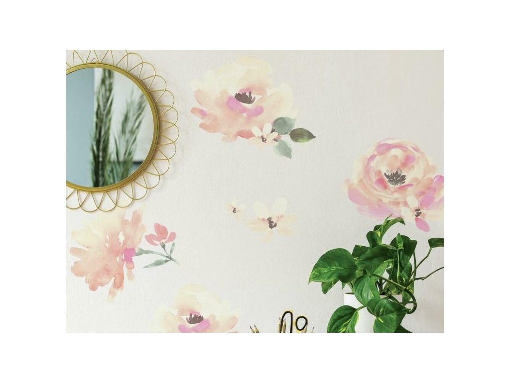Wall Stickers Watercolor FLOWERS
