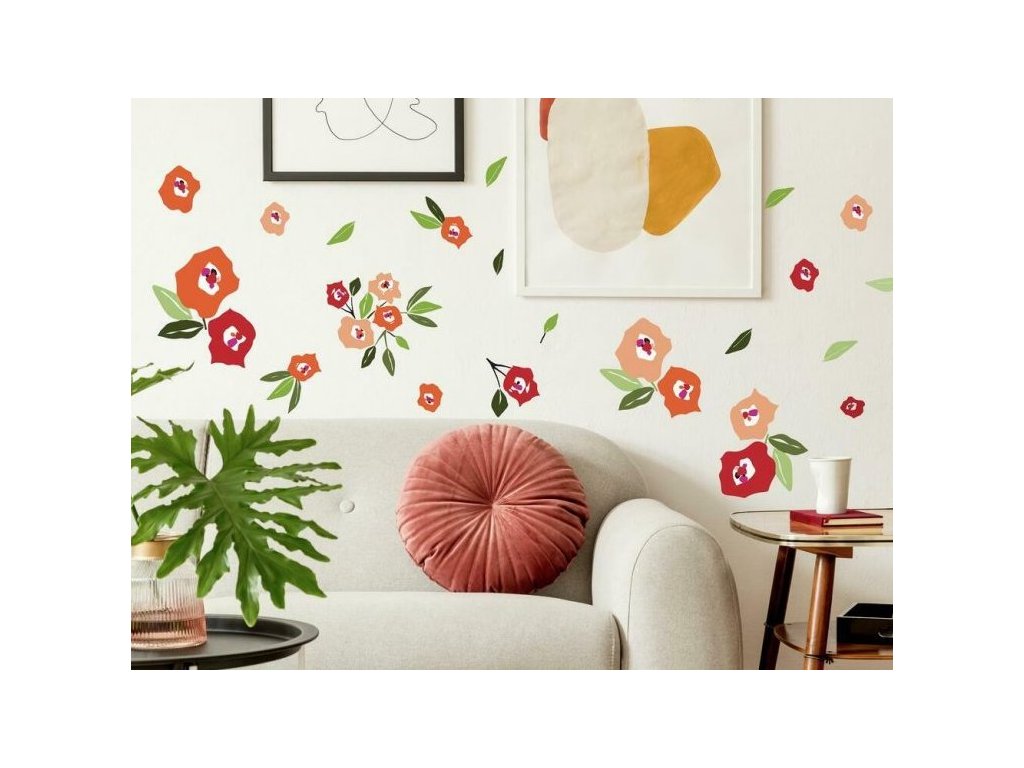 Wall Stickers Colorful FLOWER