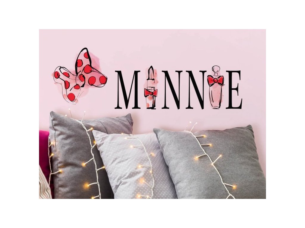 Self-adhesive Wall Sign with Disney Motive MINNIE