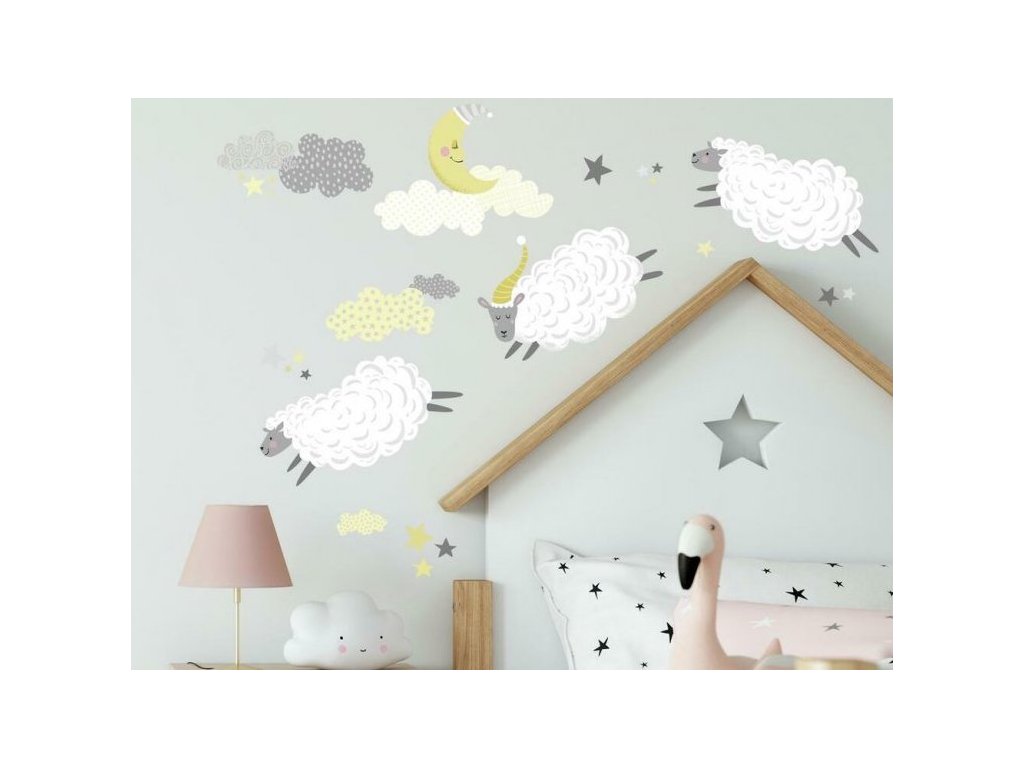 Stickers for the children's room SHEEP