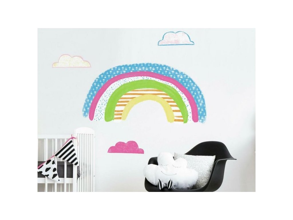 Wall stickers colorful RAINBOW