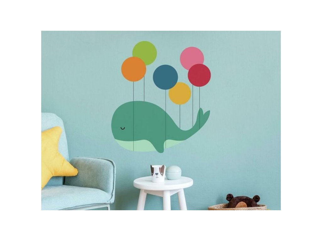 Stickers for Children's Room WHALE