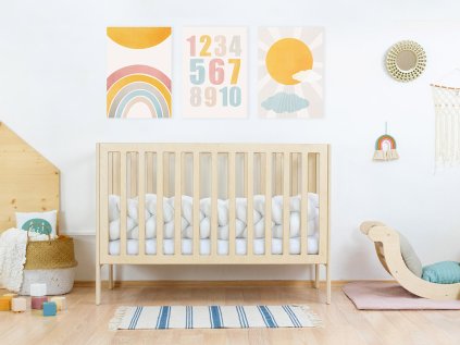 Painting on canvas for children's room NUMBERS