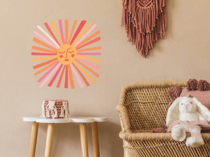Wall sticker for children's room SUN introduction