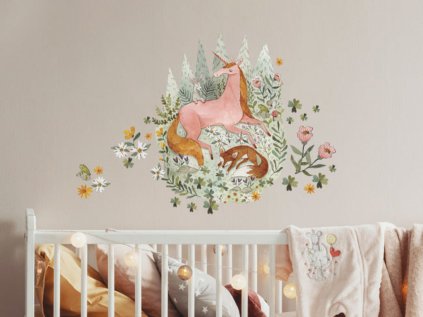 Children's wall sticker MAGIC UNICORN introduction