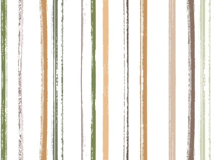 Colorful wallpapers STRIPES for children's room