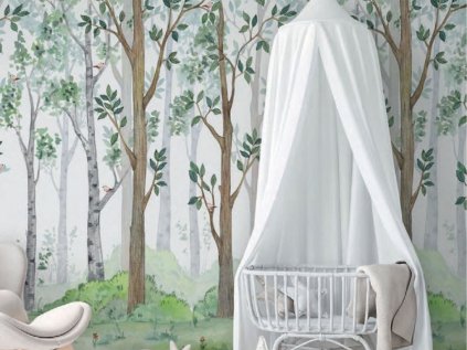Large wallpaper mural FOREST into the children's room
