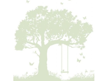 Large wallpaper mural TREE into the children's room