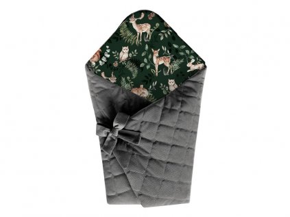 Infant wrap for baby to the crib GARDEN dark