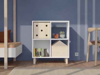 Storage shelf unit 2x2 not only for the children's room