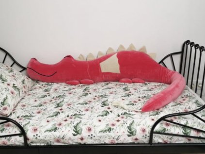 Plush mantinel for children's bed DRAGON