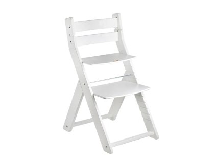 Growing chair for schoolchildren SANDY white
