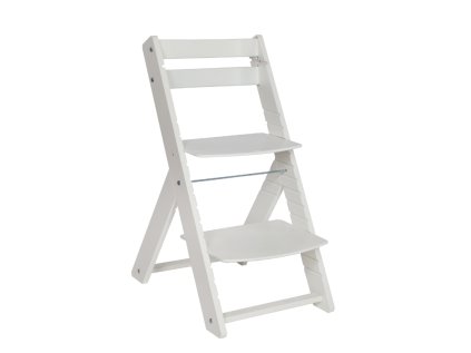 Wooden growing chair for children VENDY white