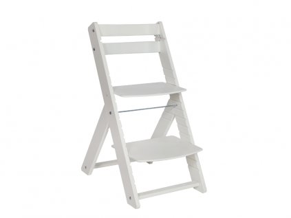 Wooden growing chair for children VENDY white