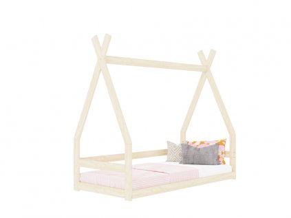 11819 children s low bed safe in the shape of teepee with bed guard