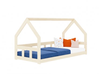 11852 low house bed for children fence with sidewall