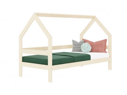 11855 children s wooden house bed safe with bed guard