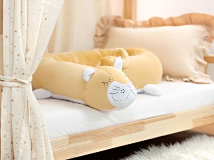 24783 1 plysovy mantinel kocka do detske postele