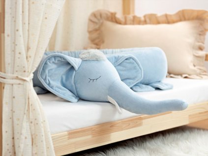 24795 1 plysovy modry chranic do detske postylky slon