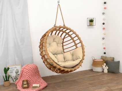 Hand-waved Ecological Swing Chair ELIS from Willow Twigs