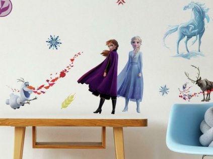 Wall Stickers with Disney Motive ELSA and ANNA
