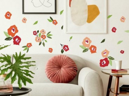 Wall Stickers Colorful FLOWER
