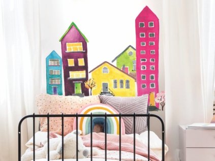 Wall Stickers HOUSES in the city