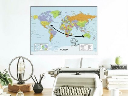 Adhesive Label on the Wall ATLAS