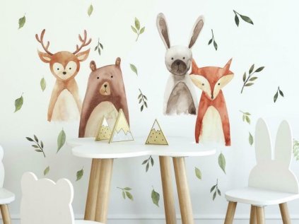 Wall Stickers FOREST ANIMALS