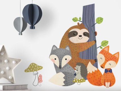 Wall Stickers ANIMAL FRIENDS