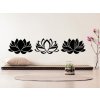 Wall sticker with LOTUS FLOWER motif introduction