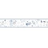 Children's wall border made of COSMONAUTS vinyl