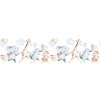 Children's wall burgundy watercolor BALONY
