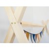 11397 6 detska drevena postel nakana ve tvaru teepee