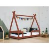 11400 9 detska drevena postel nakana ve tvaru teepee s bocnici