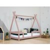 11400 11 detska drevena postel nakana ve tvaru teepee s bocnici