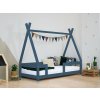 11400 14 detska drevena postel nakana ve tvaru teepee s bocnici