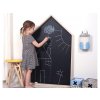 Children's chalk board in the shape of a house