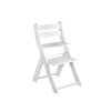 Growing chair for schoolchildren SANDY white