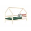 11861 children s wooden house bed safe with two bed guards